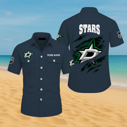 LIMITED EDITION - NEW CUSTOMIZED NHL15 DLS DALLAS STARS CARGO SHIRT