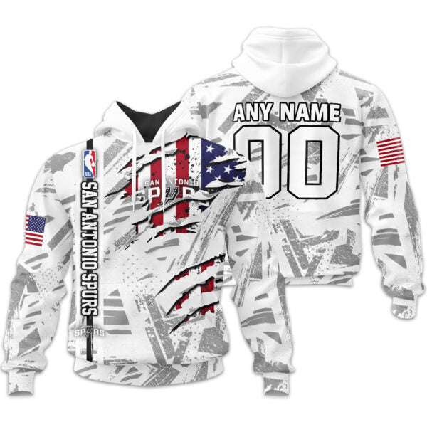 LIMITED EDITION - NEW CUSTOMIZED NBA23 SA SAN ANTONIO SPURS UNISEX T-SHIRT, POLO, HOODIE & JACKETS