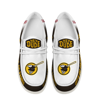LIMITED EDITION - NEW CUSTOMIZED MLB18 SD PADRES LOAFER SHOES