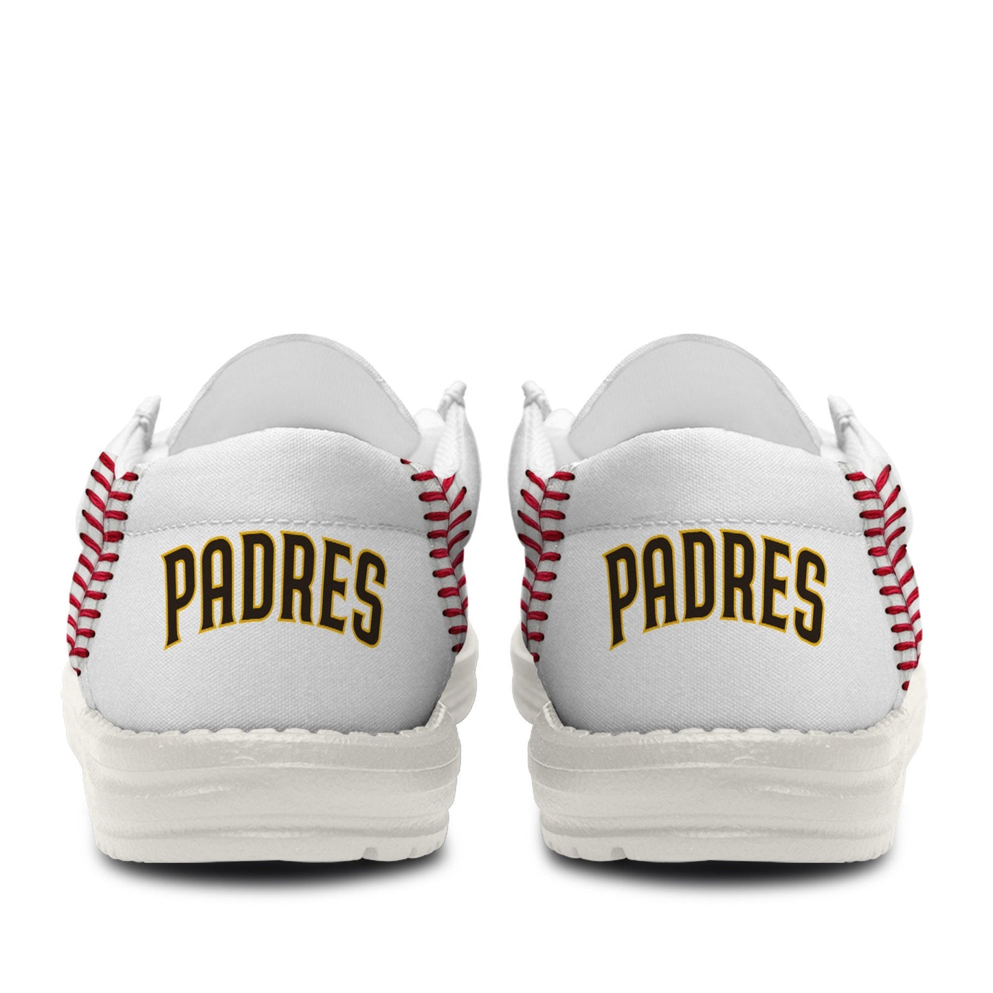 LIMITED EDITION - NEW CUSTOMIZED MLB18 SD PADRES LOAFER SHOES