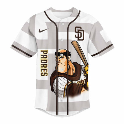 LIMITED EDITION - NEW CUSTOMIZED MLB18 SD PADRES BASEBALL JERSEY