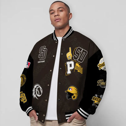 LIMITED EDITION - NEW CUSTOMIZED MLB18 SDP SAN DIEGO PADRES UNISEX T-SHIRT, POLO, HOODIE & JACKETS