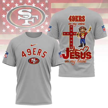 LIMITED EDITION - NEW CUSTOMIZED NFL11 SF49 SAN FRANCISCO 49ERS T-SHIRT | MULTIPLE COLORS AVAILABLE