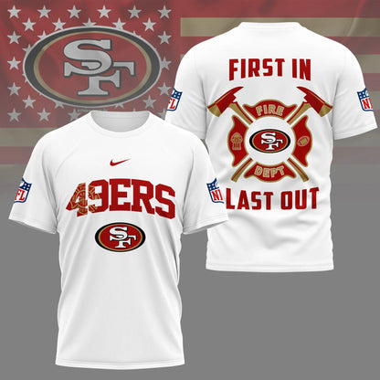 LIMITED EDITION - NEW CUSTOMIZED NFL11 SF49 SAN FRANCISCO 49ERS T-SHIRT | MULTIPLE COLORS AVAILABLE