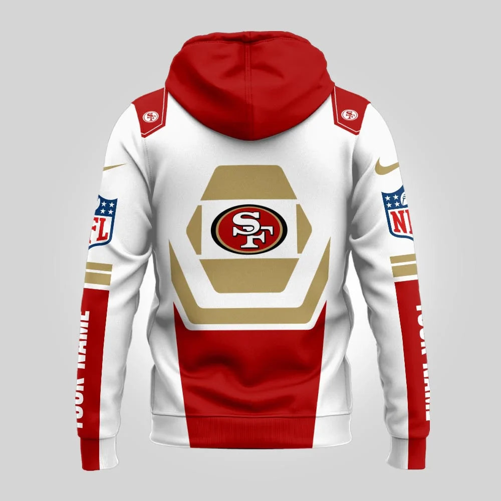 LIMITED EDITION - NEW CUSTOMIZED NFL11 SF49 SAN FRANCISCO 49ERS UNISEX T-SHIRT, POLO, HOODIE & JACKETS