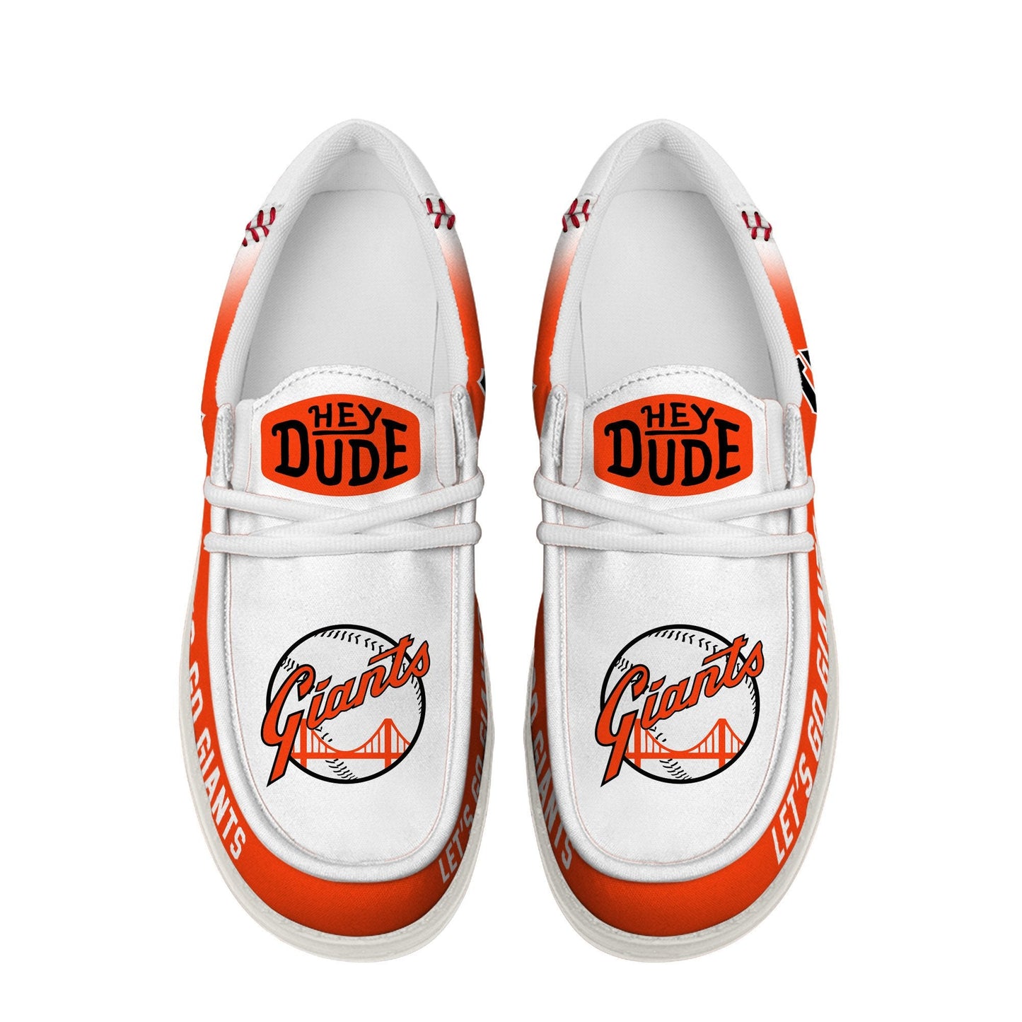 LIMITED EDITION - NEW CUSTOMIZED MLB06 SF GIANTS LOAFER SHOES