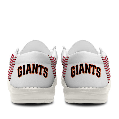 LIMITED EDITION - NEW CUSTOMIZED MLB06 SF GIANTS LOAFER SHOES