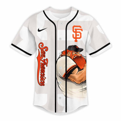 LIMITED EDITION - NEW CUSTOMIZED MLB06 SF GIANTS BASEBALL JERSEY