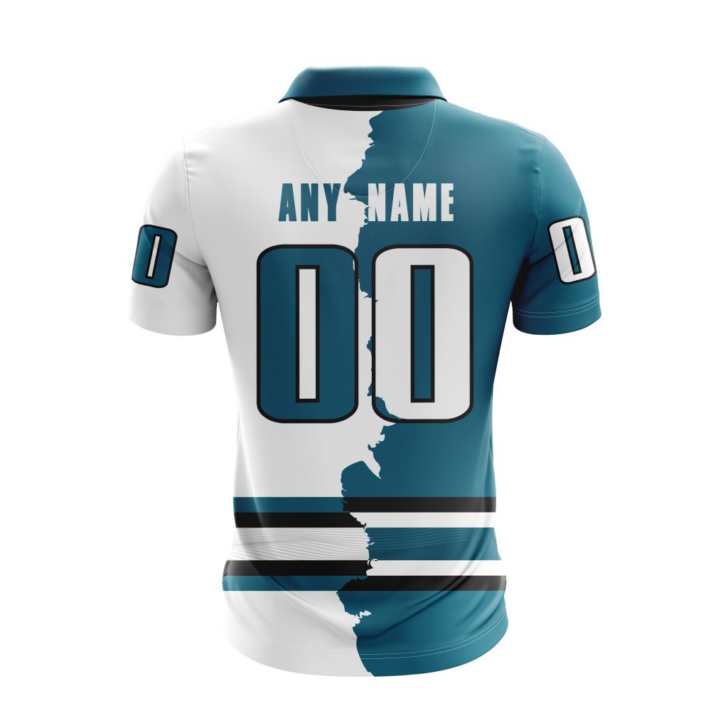 LIMITED EDITION - NEW CUSTOMIZED NHL32 SJS SAN JOSE SHARKS UNISEX T-SHIRT, POLO, HOODIE & JACKETS