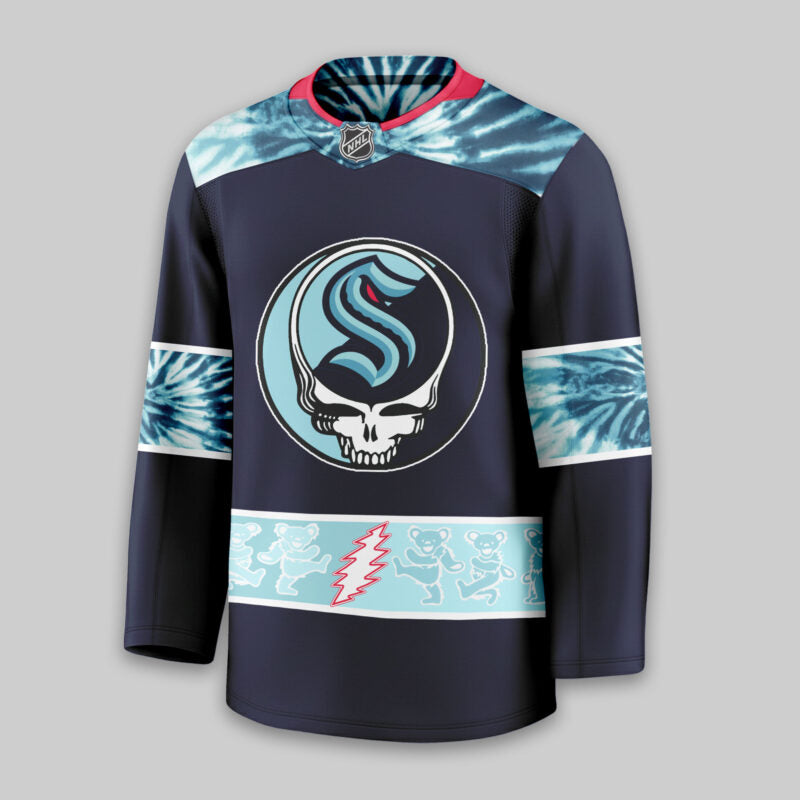 LIMITED EDITION - NEW CUSTOMIZED NHL20 ST KRAKEN UNISEX HOCKEY JERSEY