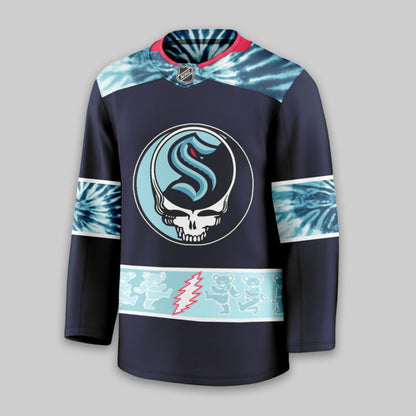 LIMITED EDITION - NEW CUSTOMIZED NHL20 ST KRAKEN UNISEX HOCKEY JERSEY