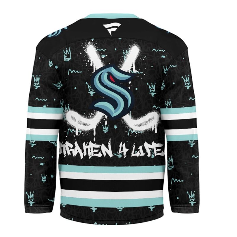 LIMITED EDITION - NEW CUSTOMIZED NHL20 ST KRAKEN UNISEX HOCKEY JERSEY