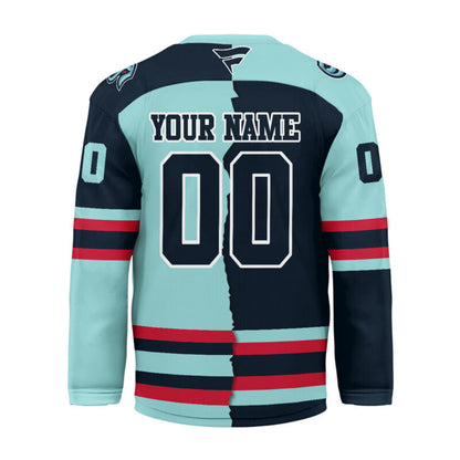 LIMITED EDITION - NEW CUSTOMIZED NHL20 ST KRAKEN UNISEX HOCKEY JERSEY