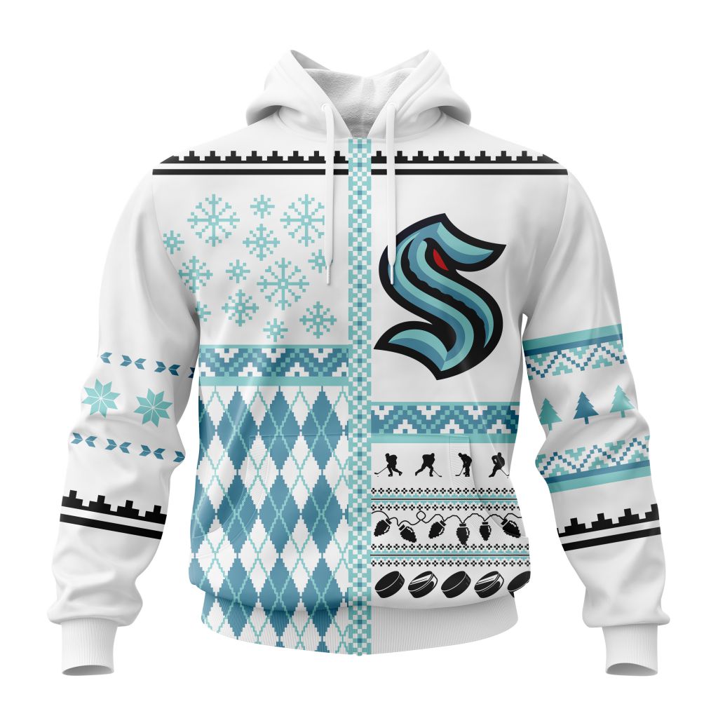 LIMITED EDITION - NEW CUSTOMIZED NHL20 STK SEATTLE KRAKEN UNISEX T-SHIRT, POLO, HOODIE & JACKETS