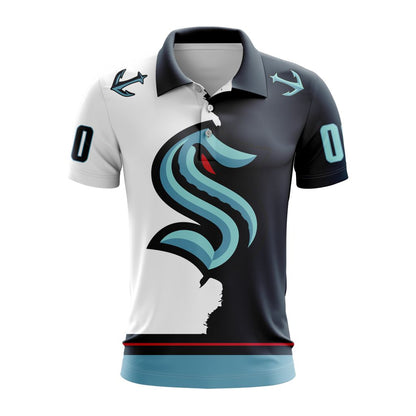 LIMITED EDITION - NEW CUSTOMIZED NHL20 STK SEATTLE KRAKEN UNISEX T-SHIRT, POLO, HOODIE & JACKETS