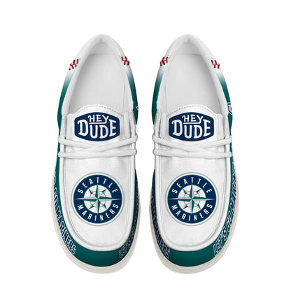 LIMITED EDITION - NEW CUSTOMIZED MLB14 ST MARINERS LOAFER SHOES