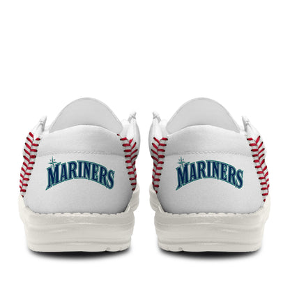 LIMITED EDITION - NEW CUSTOMIZED MLB14 ST MARINERS LOAFER SHOES