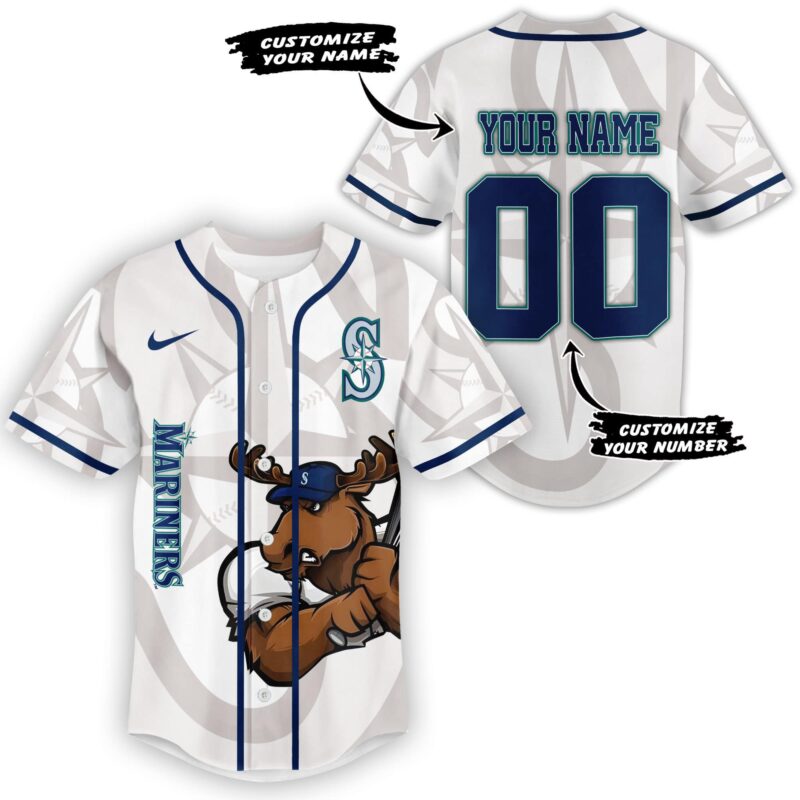LIMITED EDITION - NEW CUSTOMIZED MLB14 ST MARINERS BASEBALL JERSEY