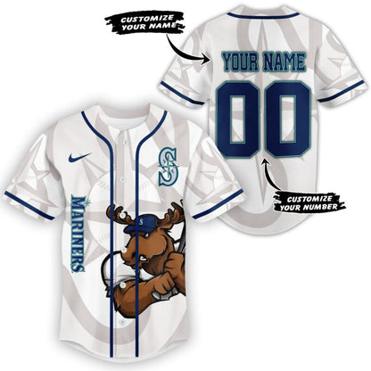 LIMITED EDITION - NEW CUSTOMIZED MLB14 ST MARINERS BASEBALL JERSEY