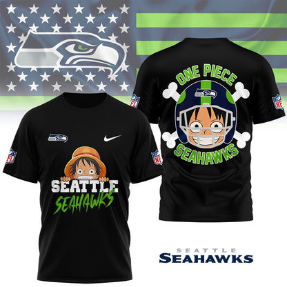 LIMITED EDITION - NEW CUSTOMIZED NFL06 SSH SEATTLE SEAHAWKS ONE PIECE FAN 3D SHIRT