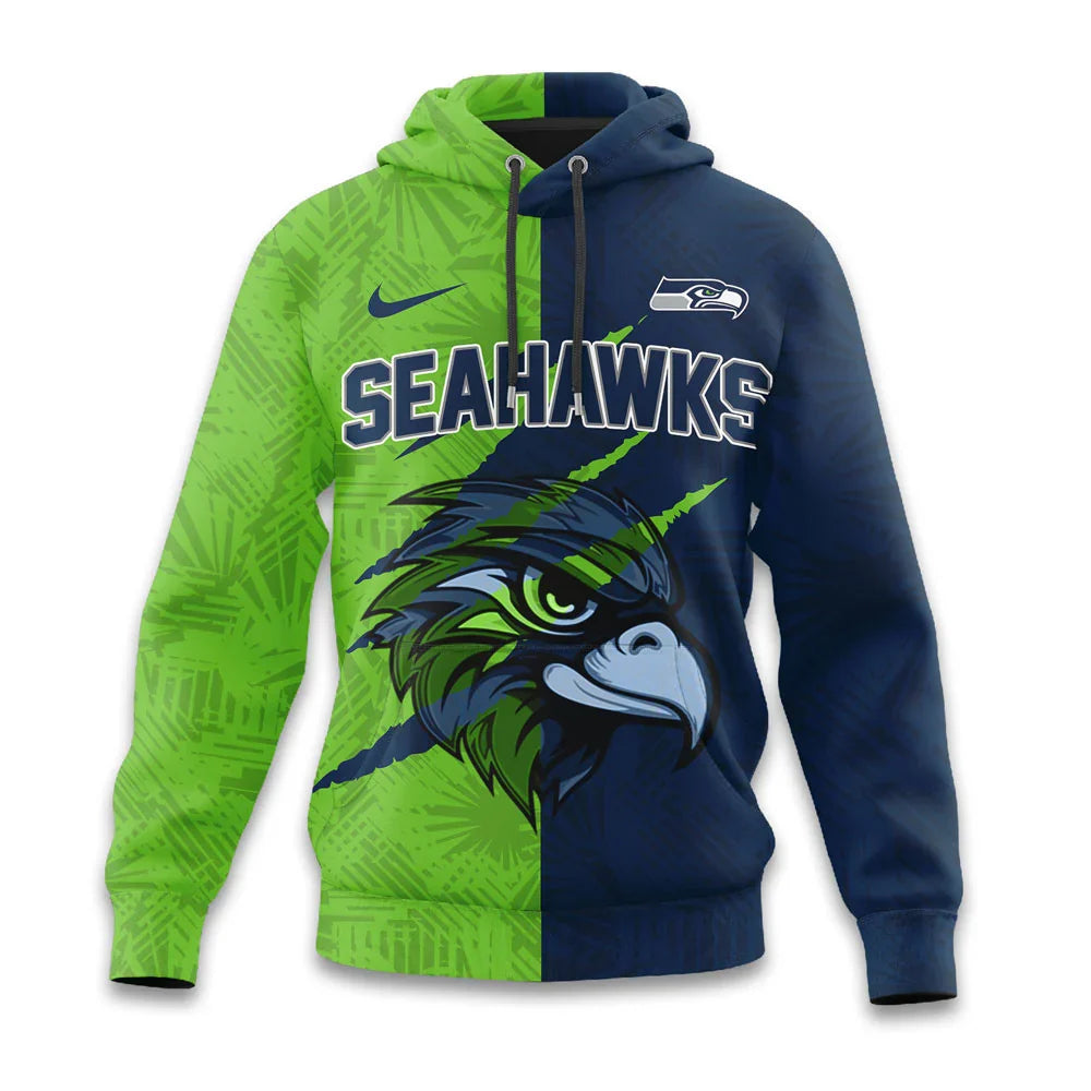 LIMITED EDITION - NEW CUSTOMIZED NFL06 SSH SEATTLE SEAHAWKS T-SHIRT, HOODIE, ZIP HOODIE