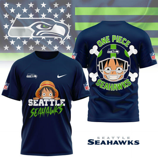 LIMITED EDITION - NEW CUSTOMIZED NFL06 SSH SEATTLE SEAHAWKS ONE PIECE FAN 3D SHIRT