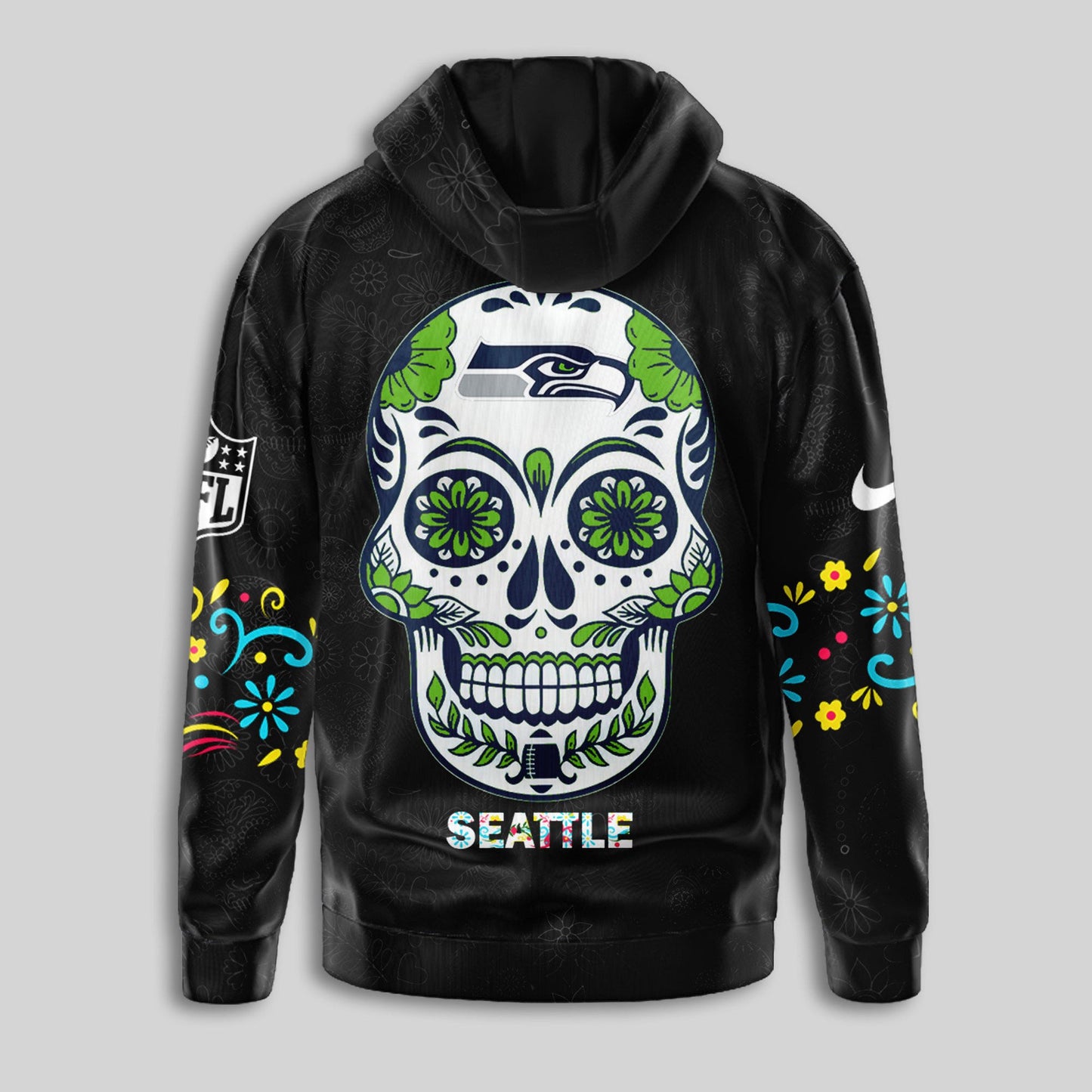 LIMITED EDITION - NEW CUSTOMIZED NFL06 SSH SEATTLE SEAHAWKS UNISEX T-SHIRT, POLO, HOODIE & JACKETS