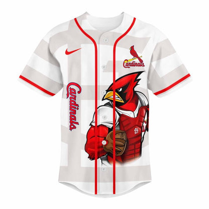 LIMITED EDITION - NEW CUSTOMIZED MLB24 SL CARDINALS BASEBALL JERSEY