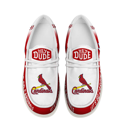 LIMITED EDITION - NEW CUSTOMIZED MLB24 SL CARDINALS LOAFER SHOES
