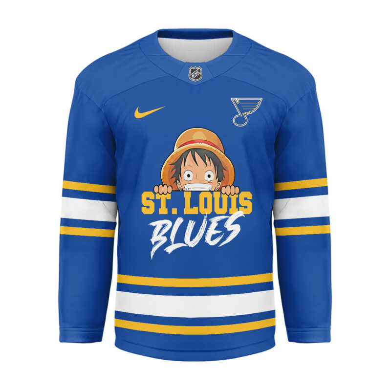 LIMITED EDITION - NEW CUSTOMIZED NHL14 SL BLUES UNISEX HOCKEY JERSEY