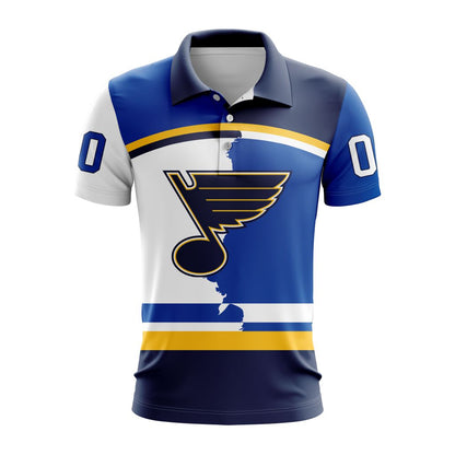 LIMITED EDITION - NEW CUSTOMIZED NHL14 SLB ST. LOUIS BLUES UNISEX T-SHIRT, POLO, HOODIE & JACKETS