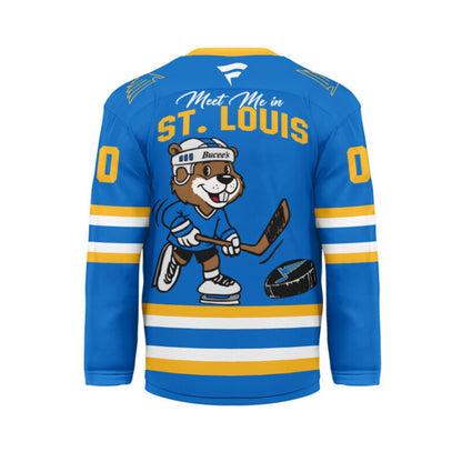 LIMITED EDITION - NEW CUSTOMIZED NHL14 SL BLUES UNISEX HOCKEY JERSEY
