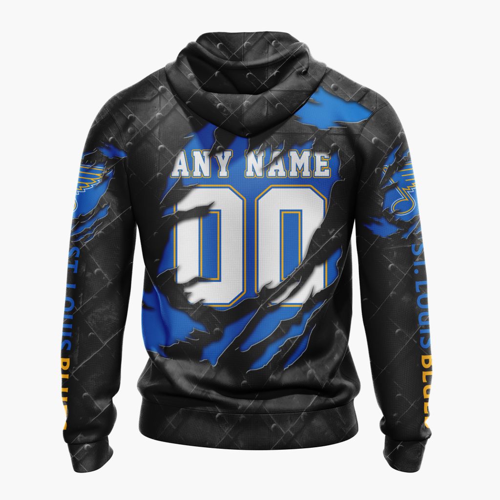 LIMITED EDITION - NEW CUSTOMIZED NHL14 SLB ST. LOUIS BLUES UNISEX T-SHIRT, POLO, HOODIE & JACKETS