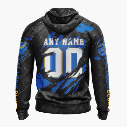 LIMITED EDITION - NEW CUSTOMIZED NHL14 SLB ST. LOUIS BLUES UNISEX T-SHIRT, POLO, HOODIE & JACKETS