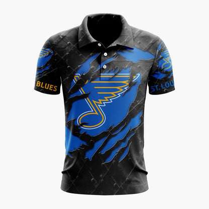 LIMITED EDITION - NEW CUSTOMIZED NHL14 SLB ST. LOUIS BLUES UNISEX T-SHIRT, POLO, HOODIE & JACKETS