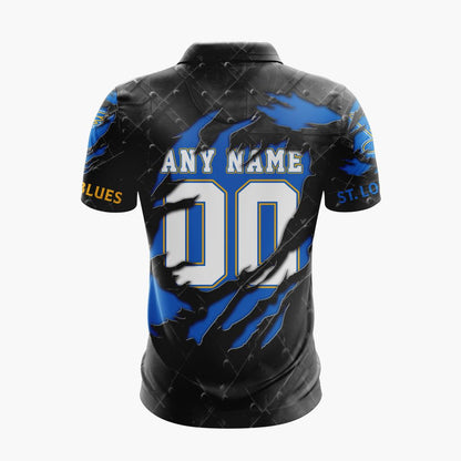 LIMITED EDITION - NEW CUSTOMIZED NHL14 SLB ST. LOUIS BLUES UNISEX T-SHIRT, POLO, HOODIE & JACKETS