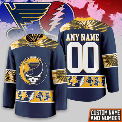 LIMITED EDITION - NEW CUSTOMIZED NHL14 SL BLUES UNISEX HOCKEY JERSEY