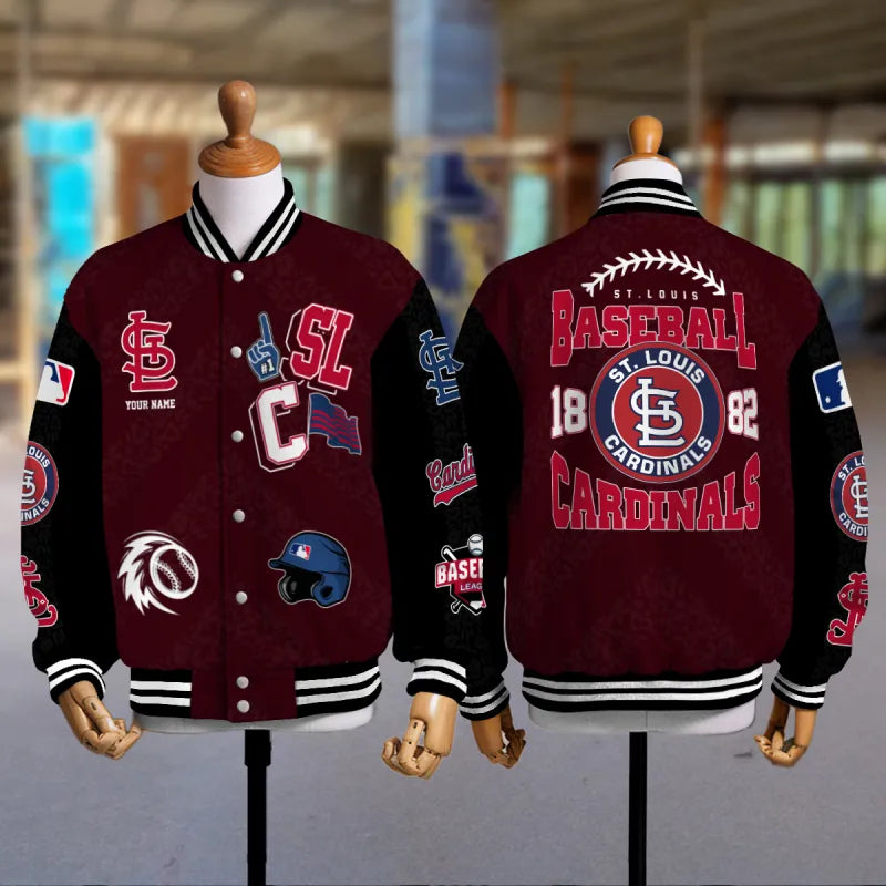 LIMITED EDITION - NEW CUSTOMIZED MLB24 SLC ST. LOUIS CARDINALS UNISEX T-SHIRT, POLO, HOODIE & JACKETS