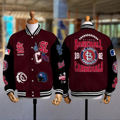 LIMITED EDITION - NEW CUSTOMIZED MLB24 SLC ST. LOUIS CARDINALS UNISEX T-SHIRT, POLO, HOODIE & JACKETS