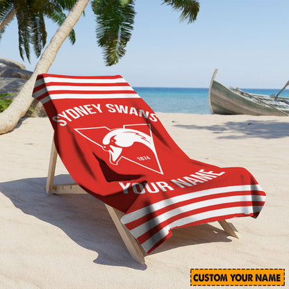 LIMITED EDITION - NEW 15 SNS CUSTOMIZED BEACH & BATH TOWEL