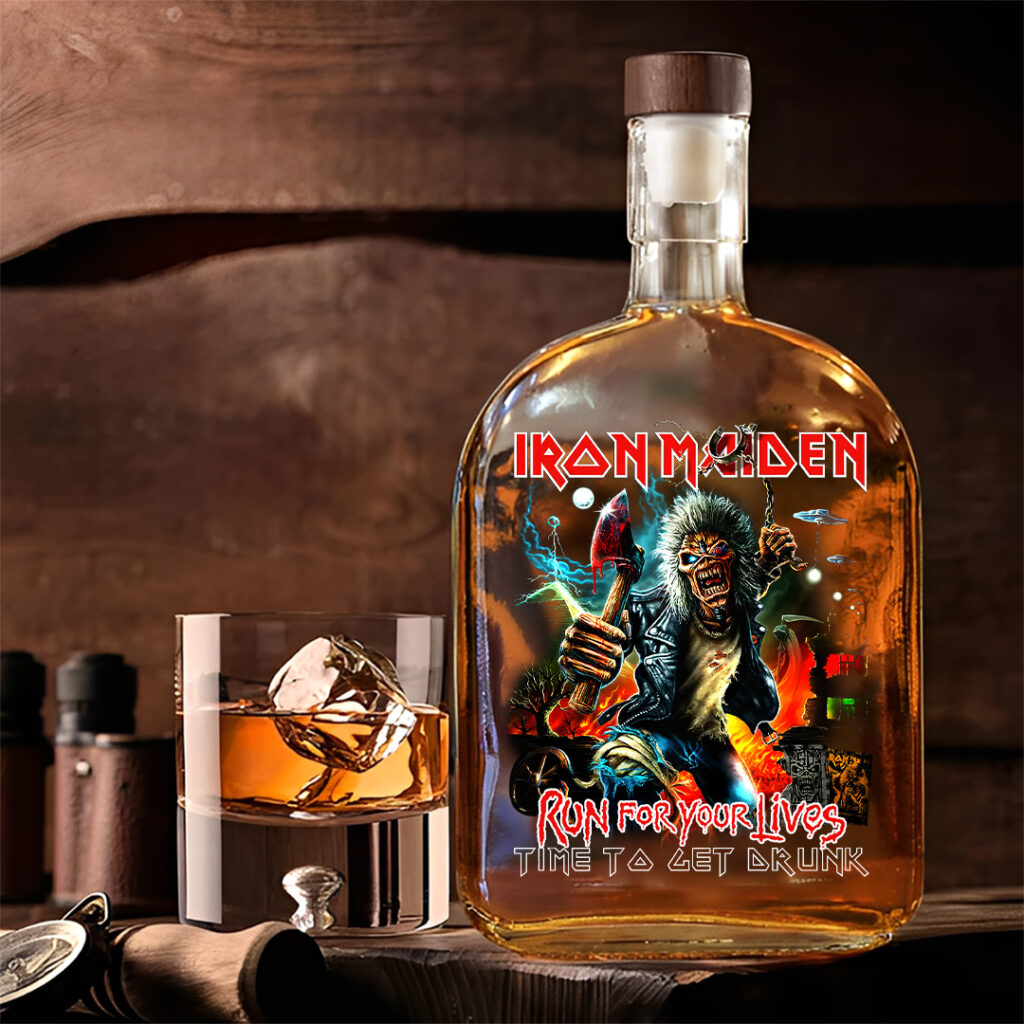 LIMITED EDITION - IRON MAIDEN LUXURY WHISKEY BOTTLE 450ML
