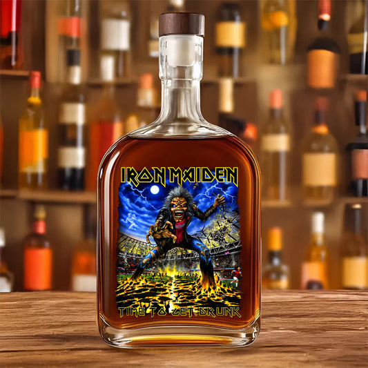 LIMITED EDITION - IRON MAIDEN LUXURY WHISKEY BOTTLE 450ML