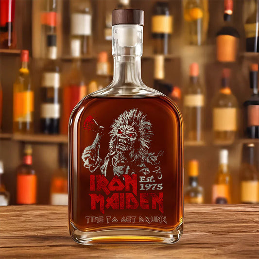 LIMITED EDITION - IRON MAIDEN LUXURY WHISKEY BOTTLE 450ML