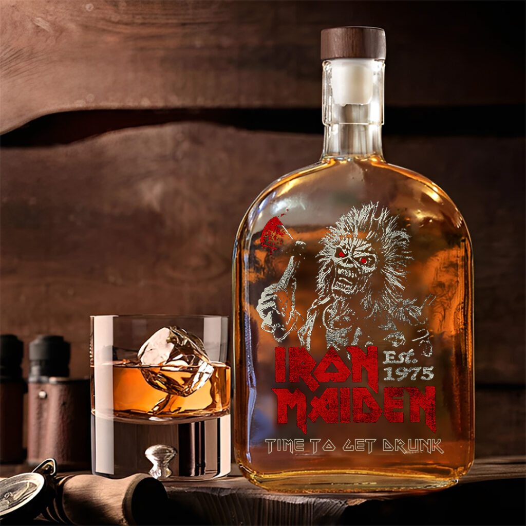 LIMITED EDITION - IRON MAIDEN LUXURY WHISKEY BOTTLE 450ML