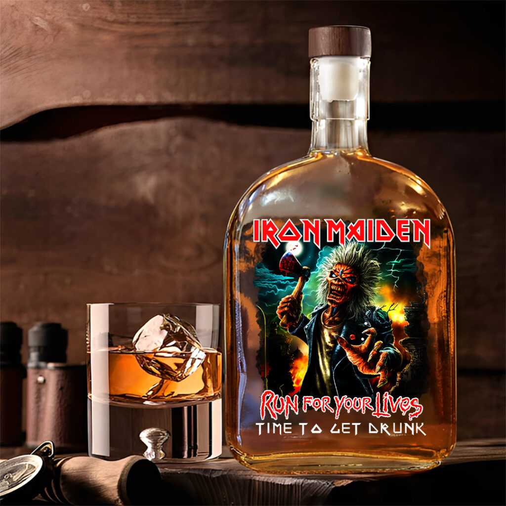 LIMITED EDITION - IRON MAIDEN LUXURY WHISKEY BOTTLE 450ML
