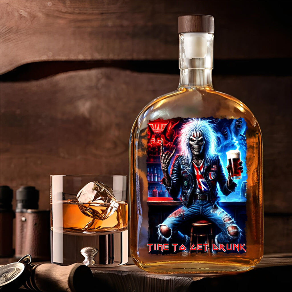 LIMITED EDITION - IRON MAIDEN LUXURY WHISKEY BOTTLE 450ML
