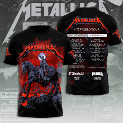 NEW PREMIUM METALLICA UNISEX T-SHIRT, POLO, HOODIE & JACKETS 2026