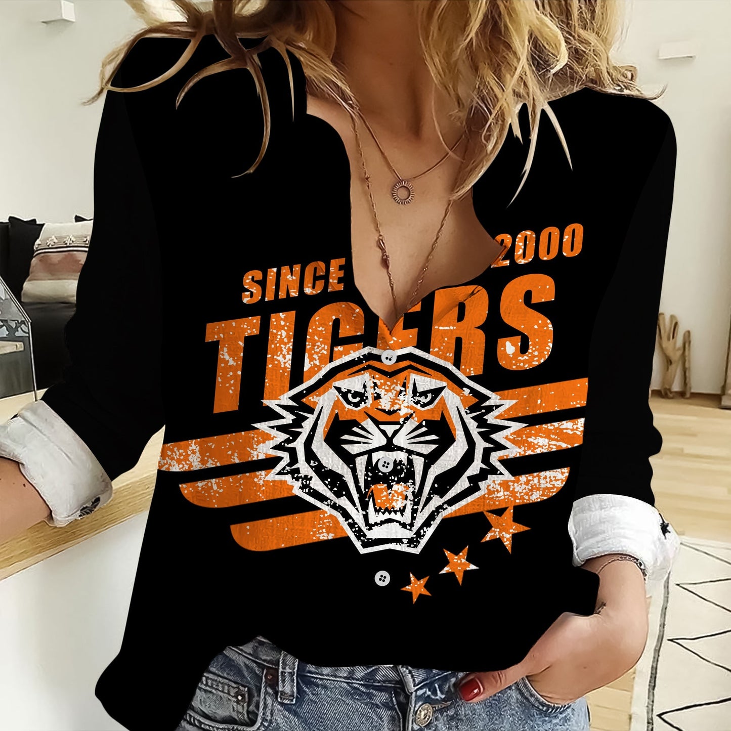 LIMITED EDITION - NEW 16 WTG CUSTOMIZED WOMEN CASUAL SHIRT FOR FAN