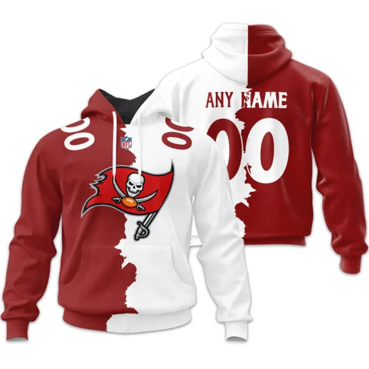 LIMITED EDITION - NEW CUSTOMIZED NFL10 TBB TAMPA BAY BUCCANEERS HOME MIX AWAY T-SHIRT, POLO, HOODIE & JACKETS