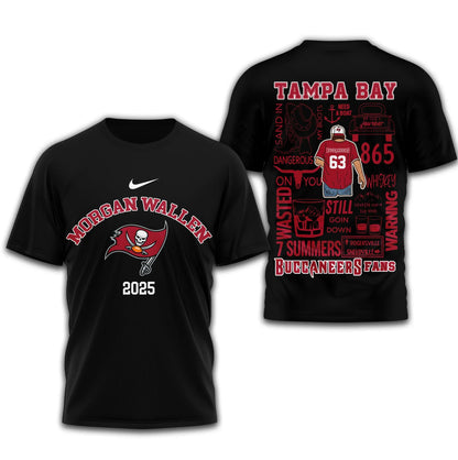 LIMITED EDITION - NEW CUSTOMIZED NFL10 TBB TAMPA BAY BUCCANEERS T-SHIRT | MULTIPLE COLORS AVAILABLE